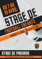 Affiche Evènement Sport Stage Football Futsal Illustration Photos Moderne Noir Jaune Blanc-2